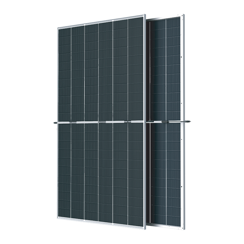 SPDGxxx-132M12 (635-670W) Marco plateado totalmente transparente de doble vidrio