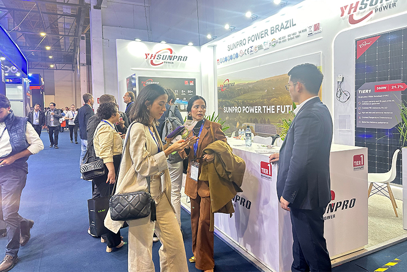 Persiguiendo la luz de Brasil, Sunpro aparece en Intersolar South America 2024