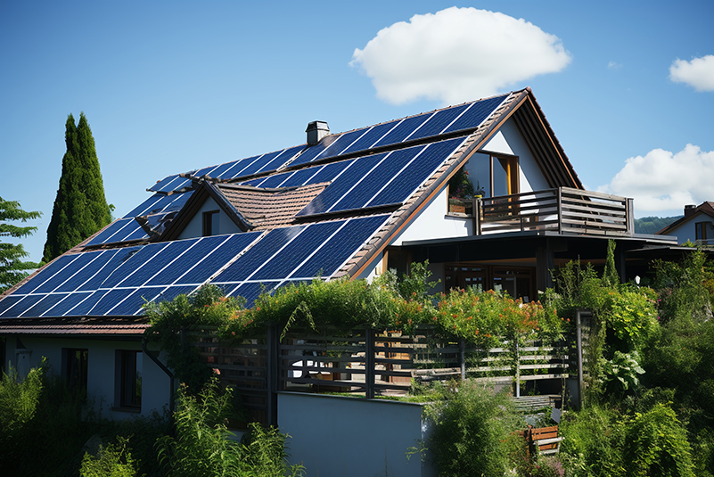 Sistema fotovoltaico integrado en edificio con PCM en los laterales