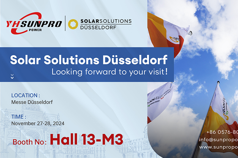 Vista previa de la exposición | Sunpro te invita a asistir a Solar Solutions Düsseldorf 2024