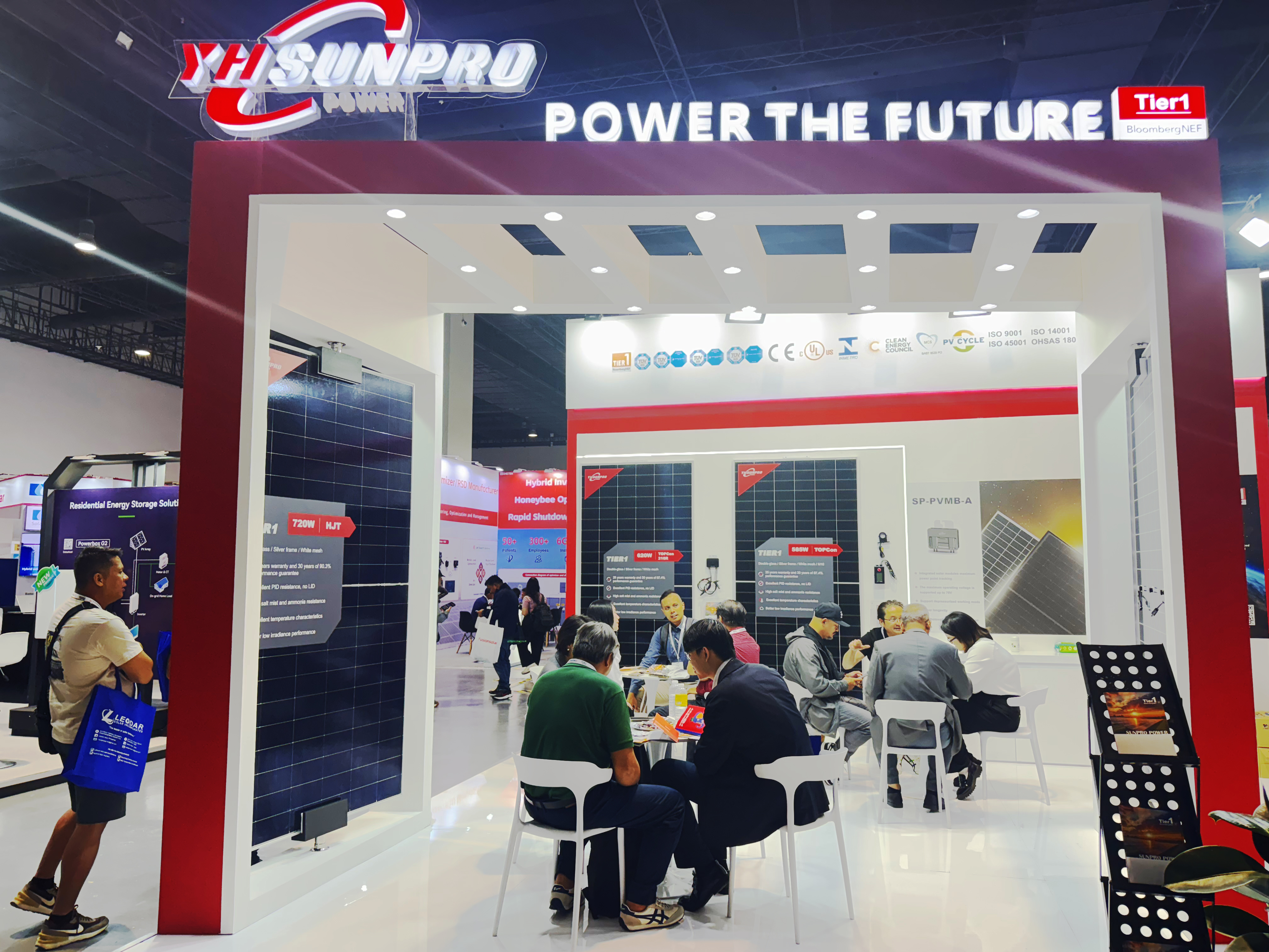 Solar & Storage Live Filipinas 2025 concluyó con éxito, presenciando la fuerza de SunPro Power