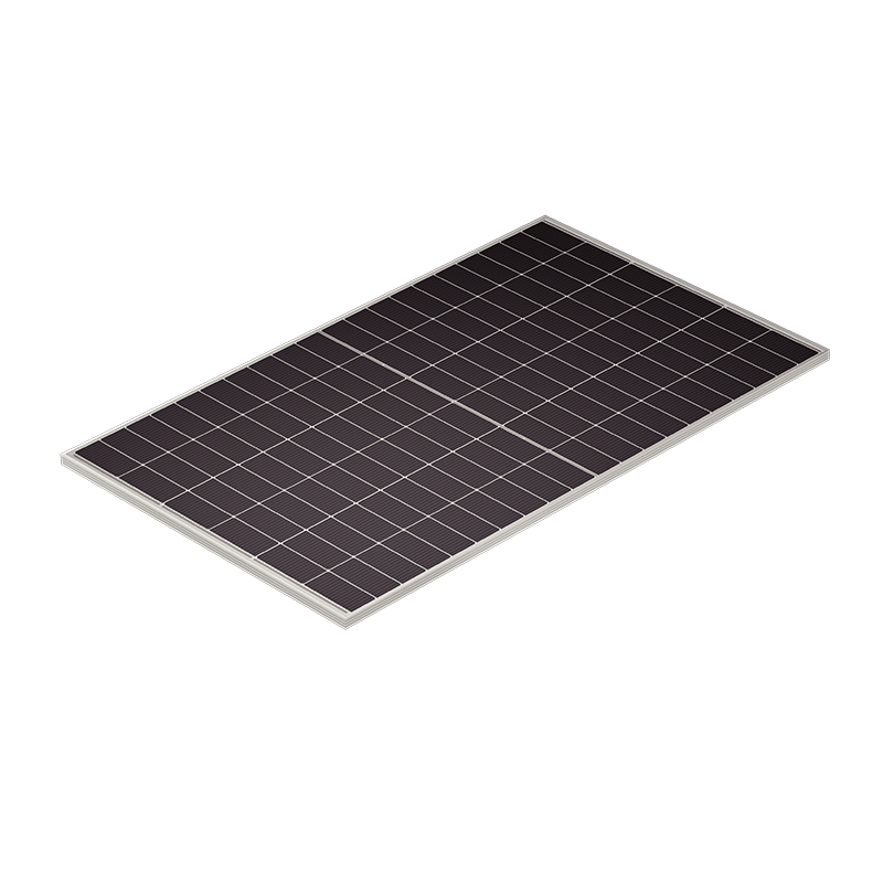 SPxxx-N120R10 (485-500W) Marco plateado Tablero trasero blanco